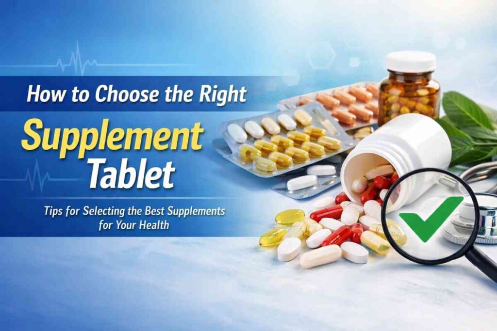 How to Choose the Right Supplement Tablet
