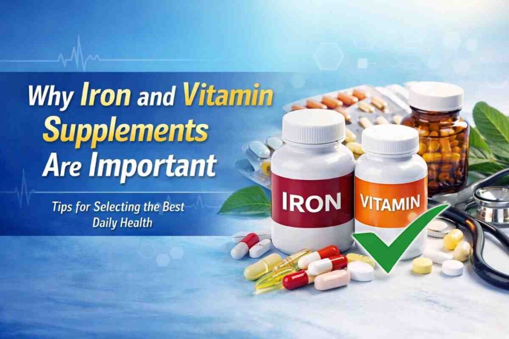Why Iron and Vitamin Supplements Are Important